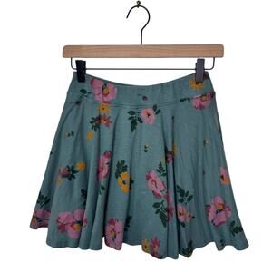 TOAD & CO Birdie Green  Floral Skort XS